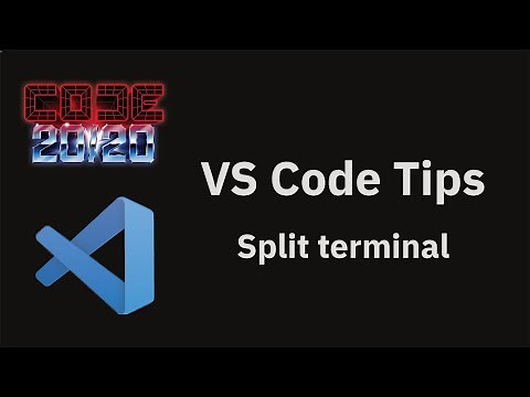 VS Code tips — Split terminal
