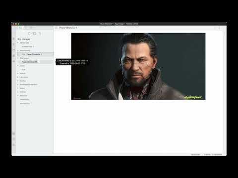 How to use RPG Manager plugin for Obsidian.md