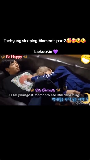 Taehyung Sleeping Moments: Heartwarming Clips Part 2