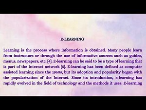 Development of an Innovative E-Learning System