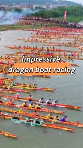 2.4M views · 23K reactions | Around 100 dragon boats raced in Foshan, China's Guangdong, celebrating May Day with stunning scenes of tradition and excitement! #DragonBoat #Tradition #Culture #China | China Xinhua News | Facebook