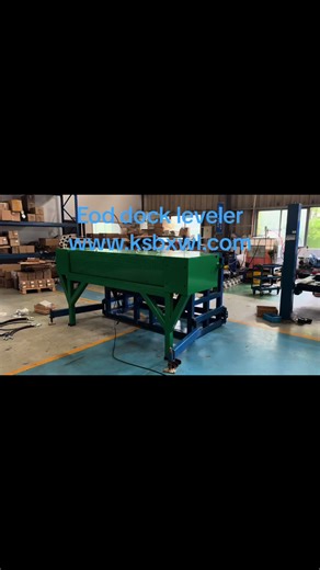 Eod dock leveler application in platform warehouse without on pit WeChat 8613402591553