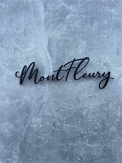 Metal Monogram Sign, Metal House Numbers, Last Name Metal Sign, Family Name, Custom Metal Address Sign, Custom Street, Metal Outdoor Sign - Etsy