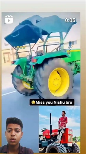 Nishu deshwal John Deere tractor 🚜👿 #shortvideo​ #viral​ 🤙😱 ✈️ #treanding​ #stunt​💫@Thedurgeshmahura