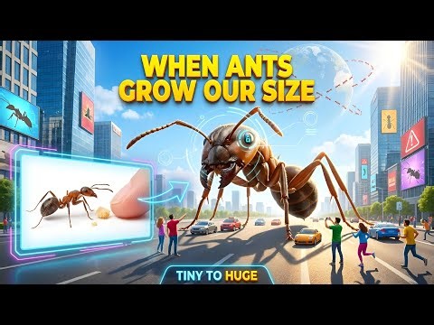 What If Ants Were Human Sized?
