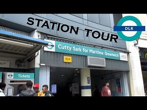 Docklands Light Railway: Cutty Sark Station Tour