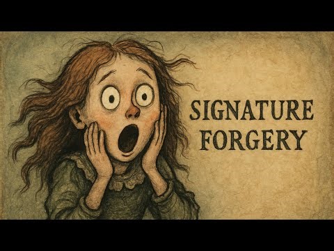 Why is signature forgery difficult