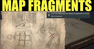 Hogwarts Legacy - Mysterious Map Fragment Treasure Location Guide (Cursed Tomb Treasure Side Quest)