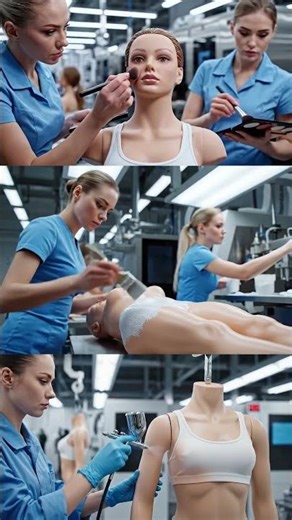 Russia's Secret Mannequin Factory: Silicone Becomes Lifelike! 😱🔥 #howitsmade #insidethefactory