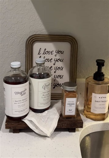 Excited to get our new @GE Profile nugget ice maker set up and refresh our whole coffee bar area! ✨ • I’m definitely in the post Christmas declutter & organize stage. Anyone else ?? 🤍 @magnolia @Nespresso @Keurig