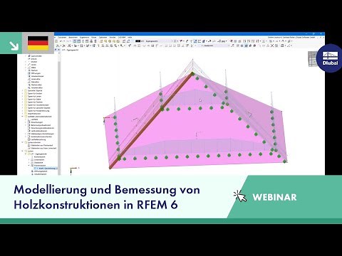 Holzkonstruktionen modellieren und bemessen in RFEM 6 und RSTAB 9