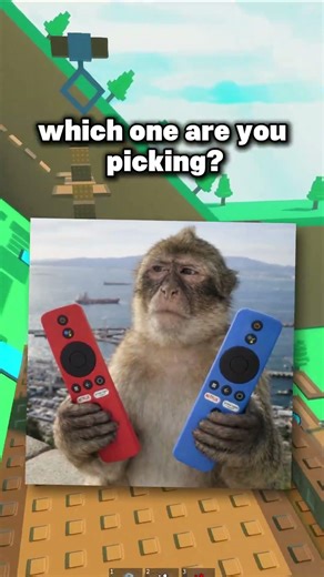 Blue or red TV remote? #roblox #robloxrant #rblx