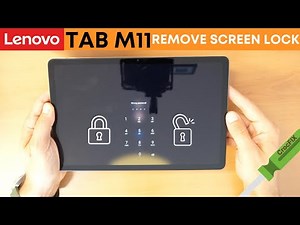 Lenovo TAB M11 tablet - Remove SCREEN LOCK / PIN / PASSWORD / ERASE / UNLOCK