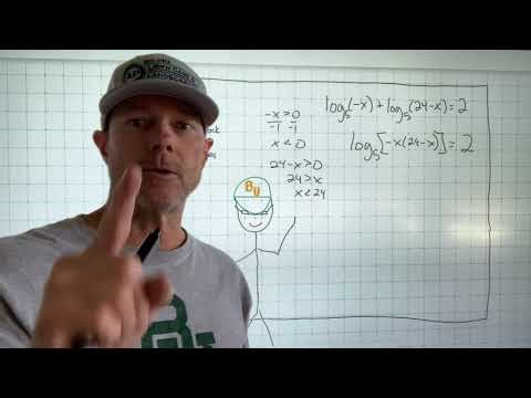 Solving Logarithmic Equations using Properties of Logs (2025)