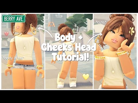 How to Get an Hourglass Body + Cheeks Face in Berry Avenue! ♡