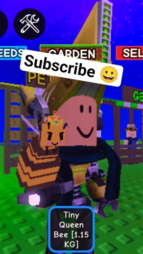 mutating Queen Bee 🐝#robloxshorts#gag.