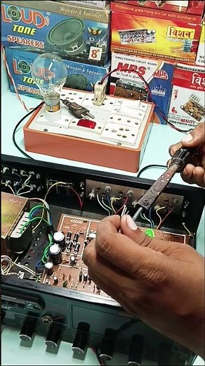 Amplifier Bc 548 Transistor fitting