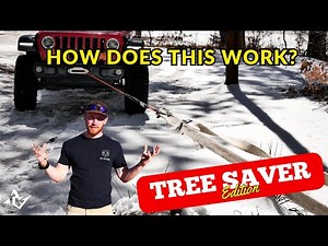 How To Properly Winch Off A Tree Saver