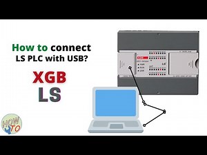How to connect USB cable to LS PLC? || USB driver