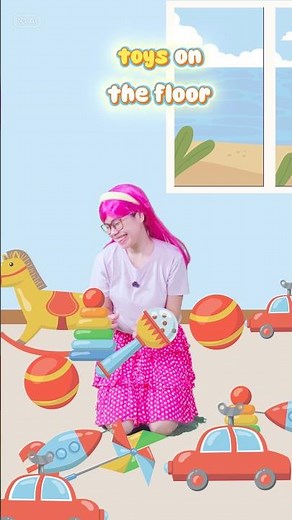 Don’t leave your toys on the floor | kids song | safety rules #education #kidssongs