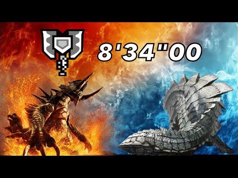 [MH4U] Ukanlos & Akantor 8'34"00 Charge Blade (Citra)