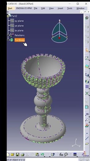 How to Restore Toolbar in CATIA | Fix Missing Tools Quickly #shorts #catia #catiav5