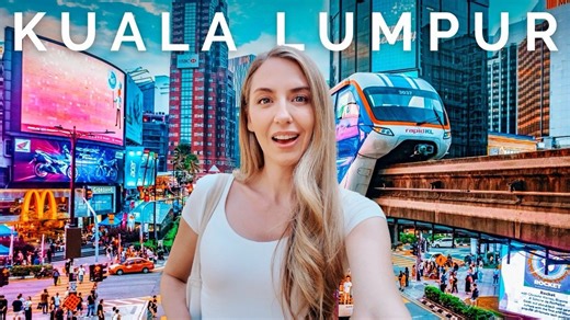 Kuala Lumpur on a budget 🇲🇾 First 24 hours in Malaysia!