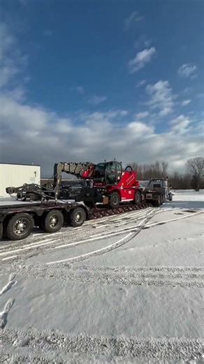 Magni Telehandler Going Out on Rent