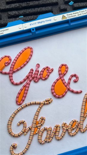 Darlene 🥳 FREE 🥳 Script Bundle #10 "12 Free Embroidery Fonts of Christmas" You get 4 fonts Chain Stitch, 3D Puff, Satin, Bean * Join our FB Group for Links #apexemb #puffembroidery #beanstitchembroidery #3dpuffembroidery #embroideryfonts | Apex Embroidery Designs