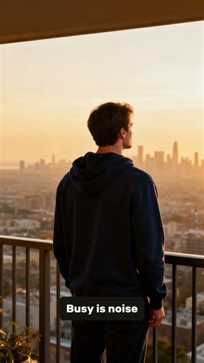 Why being busy is a trap