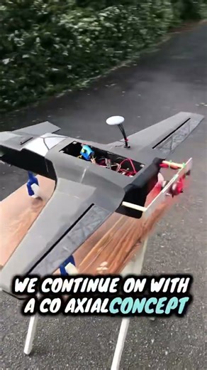 MAKING A COAXIAL RC AIRCRAFT TUESDAY #flight #conceptaircraft #videogamesirl #rcplane #drone