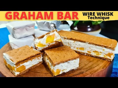 TRENDING! GRAHAM BAR | Pang NEGOSYO | GRAHAM ICE CREAM BAR Recipes | Mango Graham | NO HAND MIXER