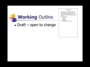 Outlines: What, When Used, Types