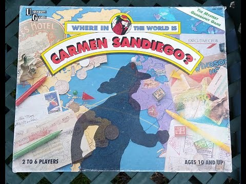 Where in the World is Carmen Sandiego - Review and How to Play
