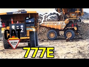 Loading and Unloading process with Cat 777e