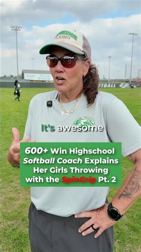 A built-in coach.. just by using the KITTED SpinGrip .#softball #softballplayers #softballlife