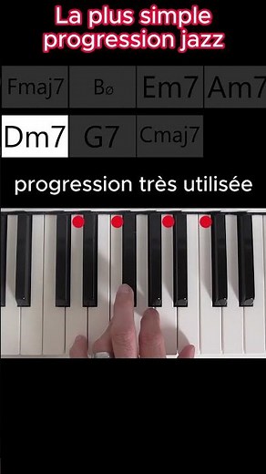 La plus simple progression d'accords jazz du monde #accord#jazz#harmonie
