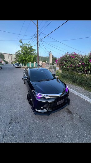 Custom Toyota Fielder Headlight Modifications and Accessories