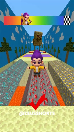 KPop Demon Hunter Noob Pro Challenge P.3 #minecraft #kpop