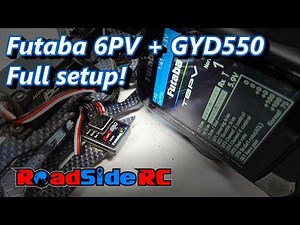Futaba 6PV + GYD550: Complete Drift Setup! (Wiring, CH3 Gain, SBUS, Endpoints)