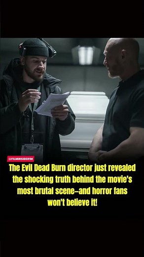 Evil Dead Burn Director Reveals the Shocking Secrets Behind the Film's Most Brutal Scenes #evildead