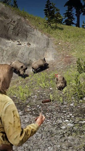 Survival Skill in Red Dead Redemption 2 P 1349 #rdr2 #gaming #shorts