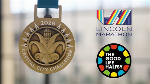 Back by popular demand — the 2026 Capital City Challenge is ON! 🙌 Run the Lincoln Marathon and Half Marathon (either distance) on May 3, 2026, then the Fall 2026 Good Life Halfsy to earn the limited-edition Capital City Challenge bonus medal at the Halfsy finish line! 🏅 This year’s medal is inspired by the stunning art inside the Nebraska Capitol. Plus—you’ll get a special CCC race bib at the Halfsy! Huge thanks to the Downtown Lincoln Association for making this partnership possible. The 2026