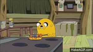 Adventure Time - Bacon Pancakes - New York remix on Make a GIF