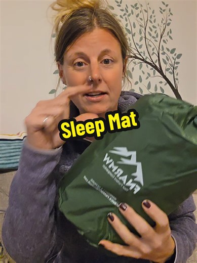 Sleeping Mat with Foot Pump! #sleepmat #inflateablesleepmat