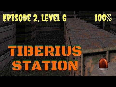 Duke Nukem 3D (100%) Walkthrough (E2L6: Tiberius Station)