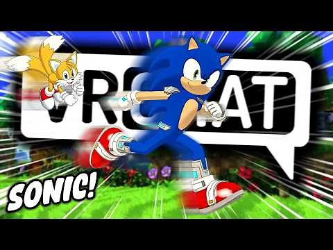 FORTNITE SONIC SPEEDS INTO VRCHAT! | Fortnite | VRChat Funny Moments