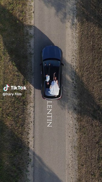 🎥 #dronevideo #drone #weddingday #weddingvibes #weddingcar