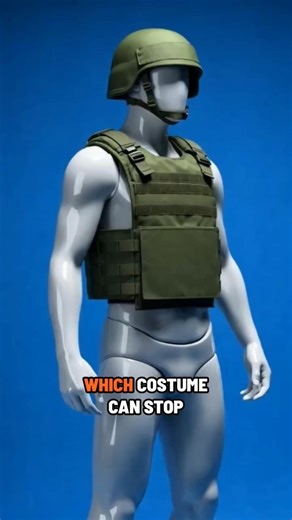 Which Costume Can Stop a Sniper Bullet? 💥🛡️