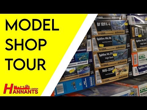 Hannants London Model Shop Tour | 4K